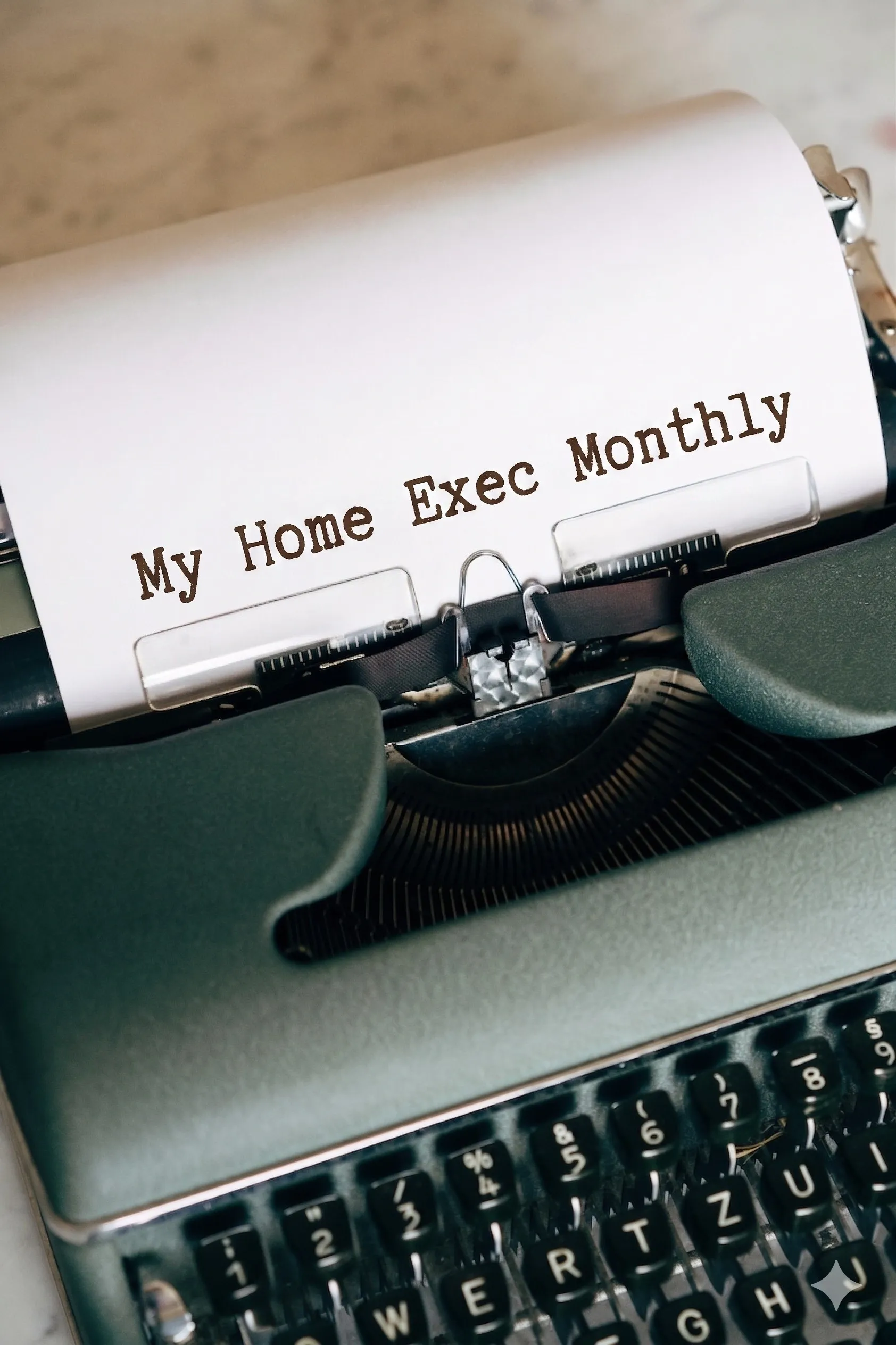 My Home Exec Monthly